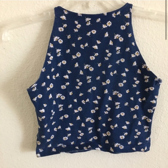 ❌SOLD IN A BUNDLE❌ American Apparel Floral Tank - Picture 2 of 4